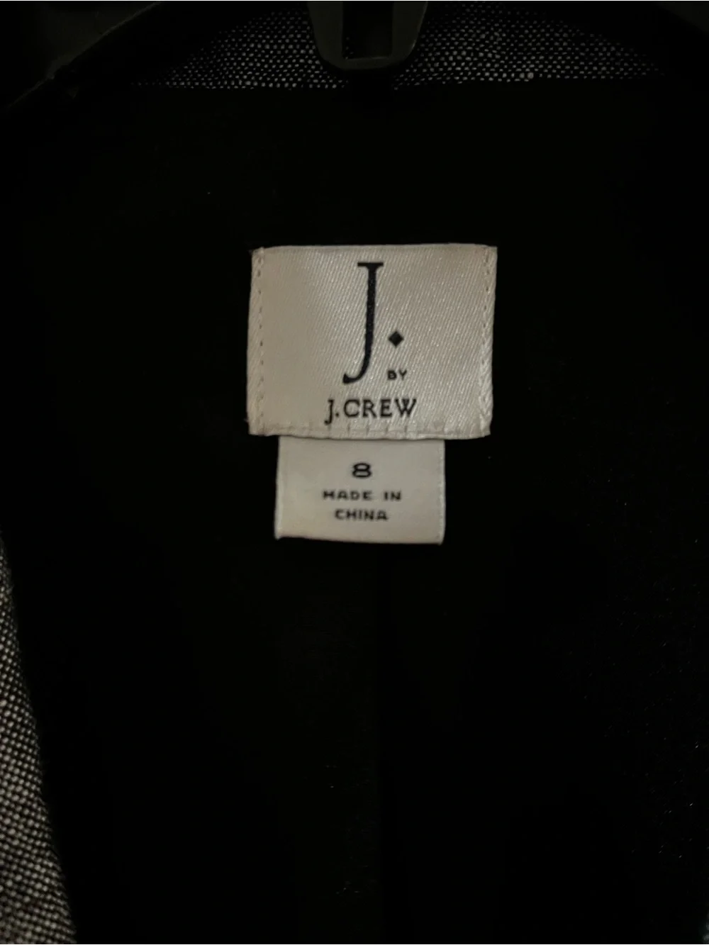 J. Crew Factory Women's Gray Heathered Blazer